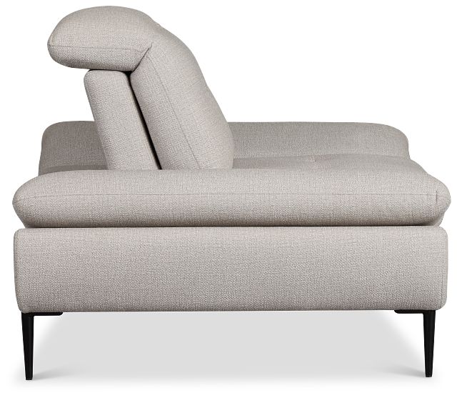 Micah Beige Fabric Chair
