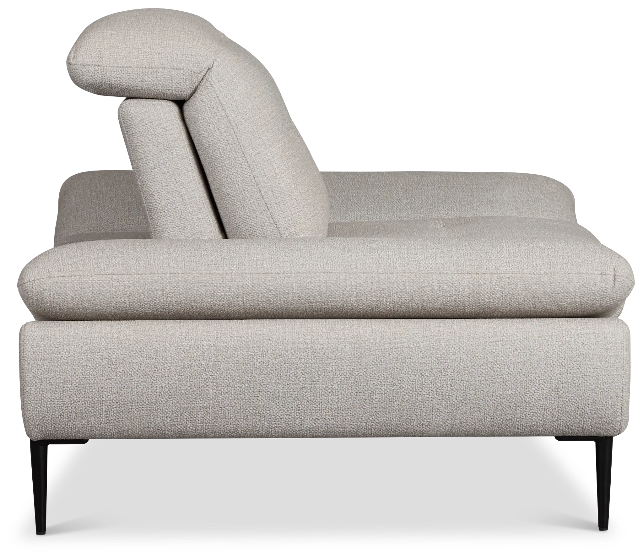 Micah Beige Fabric Chair