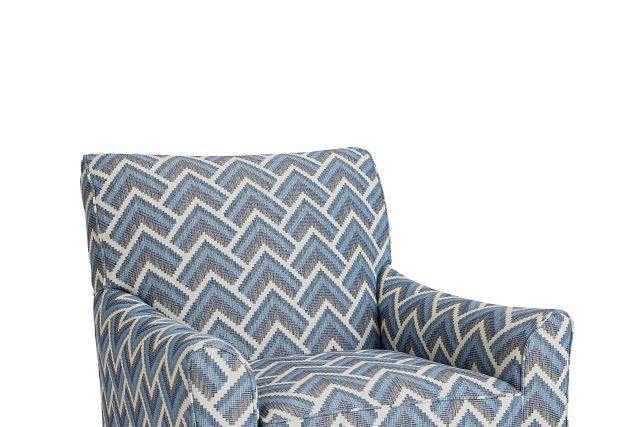 Maggie Light Gray Multi Accent Chair (7)
