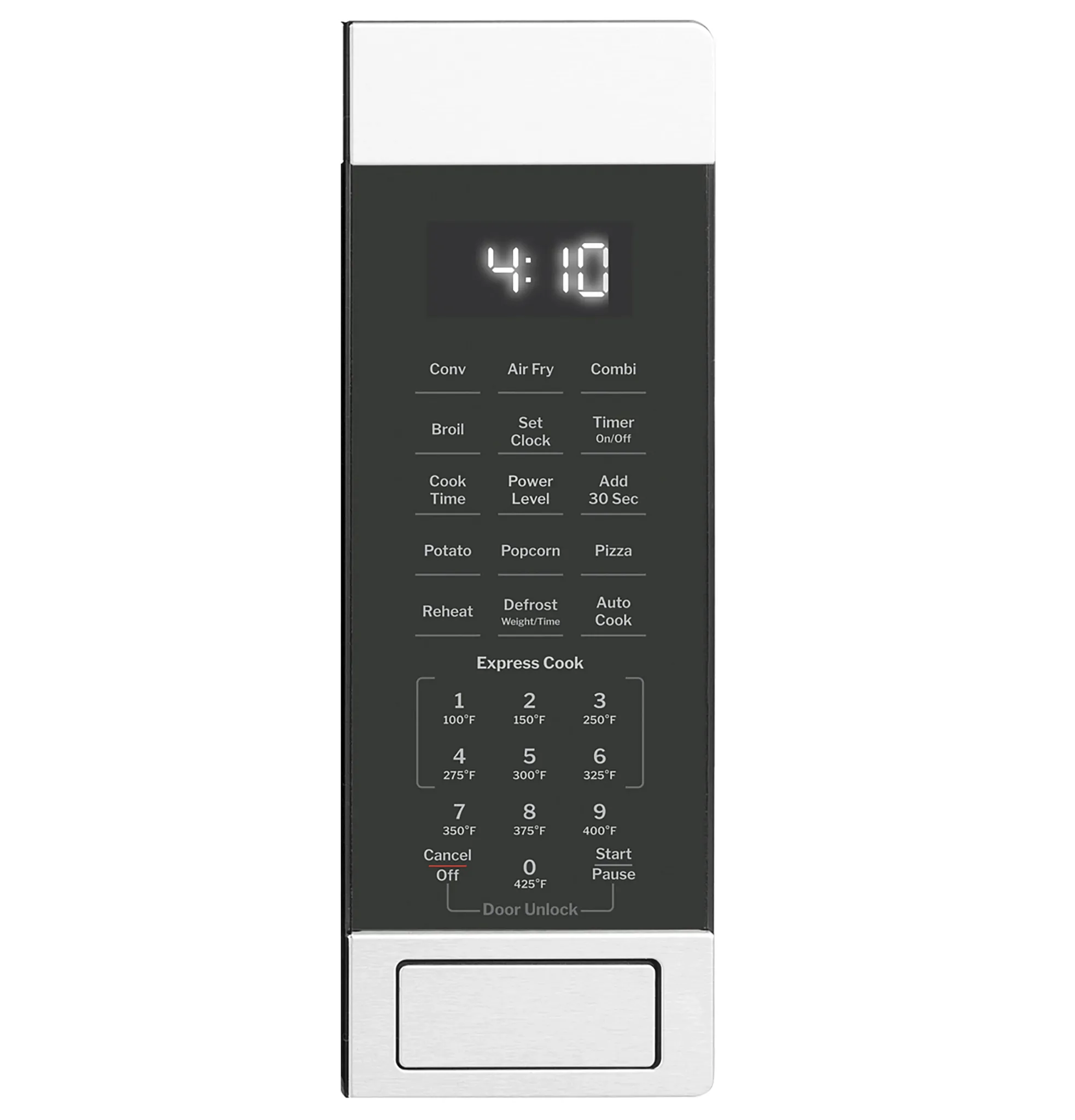 Ge 10 Series Stainless Steel Countertop Microwave