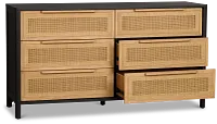 Pacific Two-tone 6-drawer Dresser