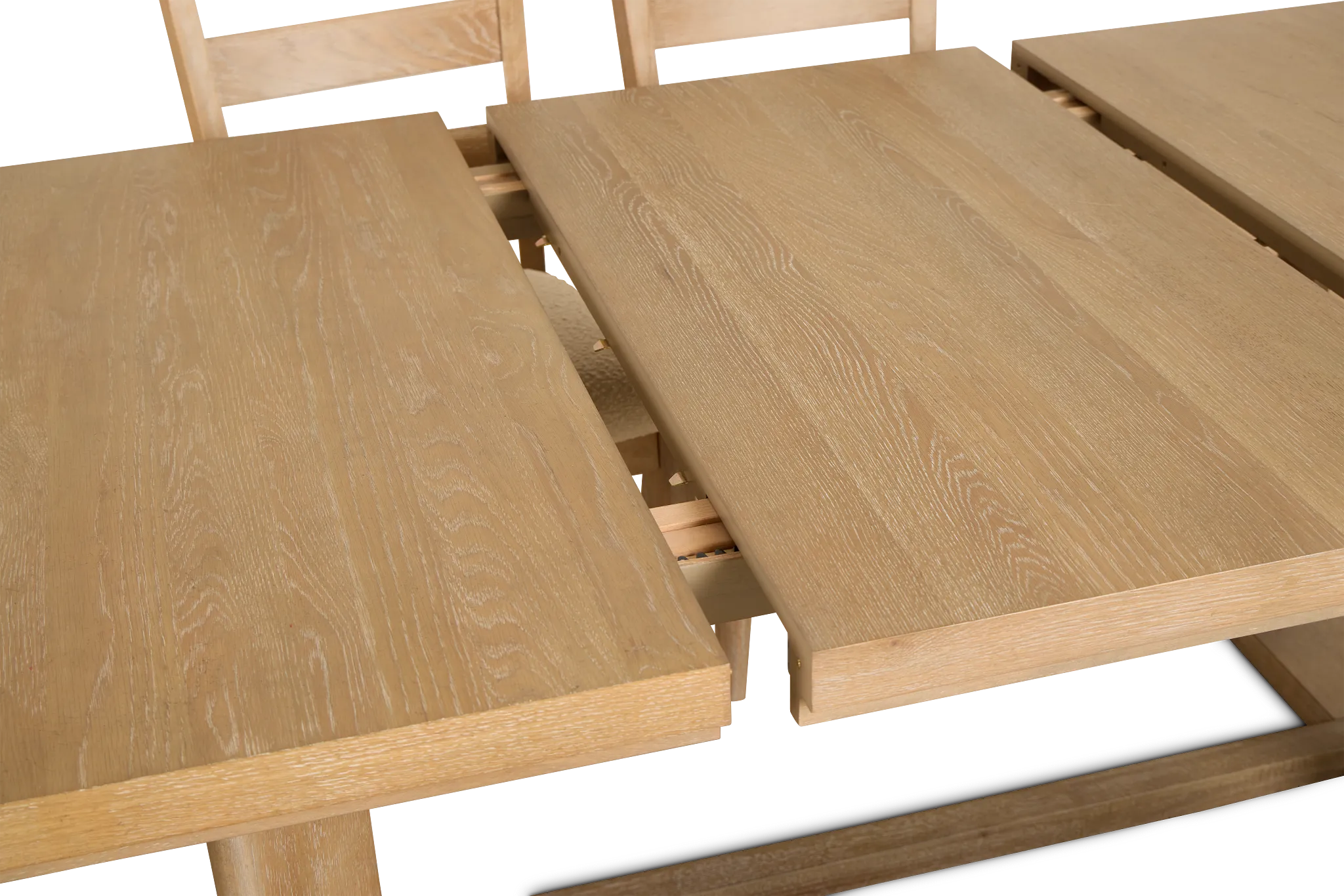 Alton Light Tone Rectangular Table With 4 Side Chairs & Bench