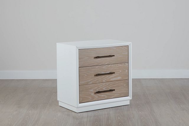 Boca Grande Two-tone 3-drawer Nightstand