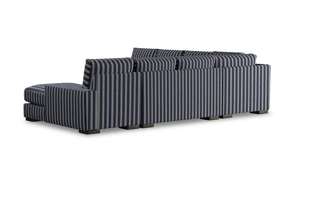Edgewater Sea Lane Navy Large Right Chaise Sectional