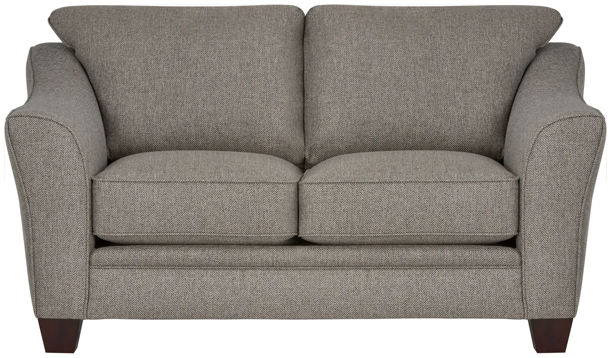 Avery Dark Gray Fabric Loveseat Avery Dark Gray Fabric Loveseat