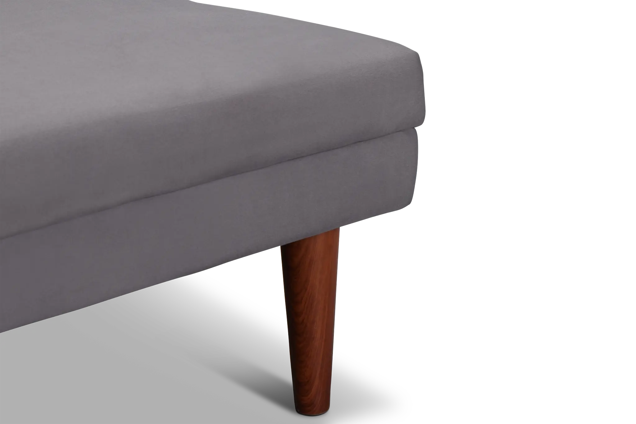 Ellie Dark Gray Velvet Sofa Futon Ellie Dark Gray Velvet Sofa Futon