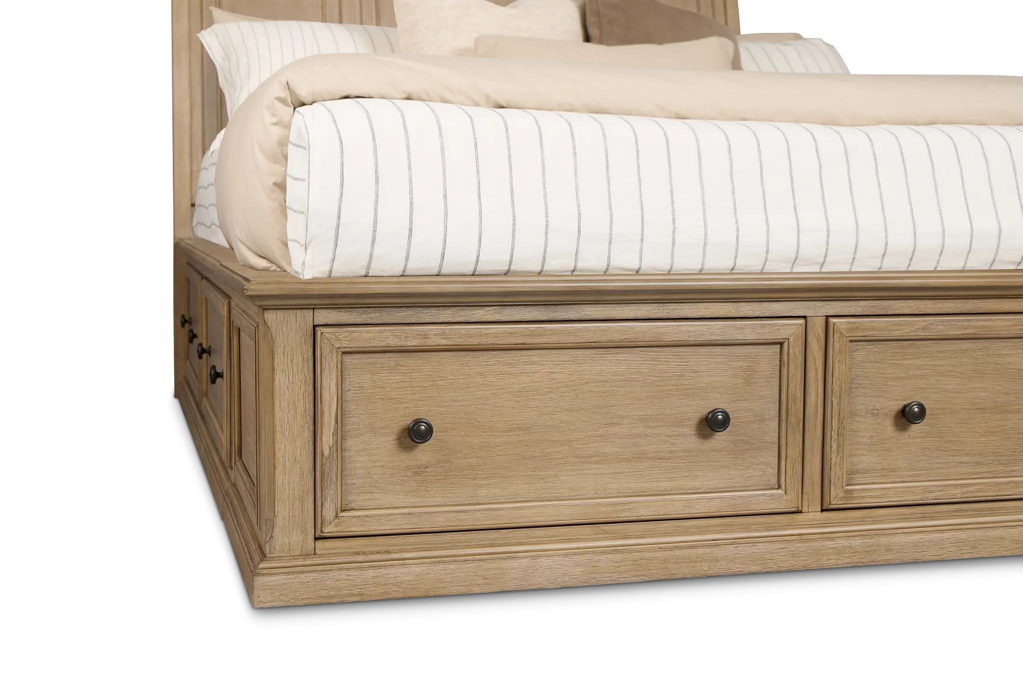 Galveston Light Tone Sleigh Storage Bed Galveston Light Tone Sleigh Storage Bed