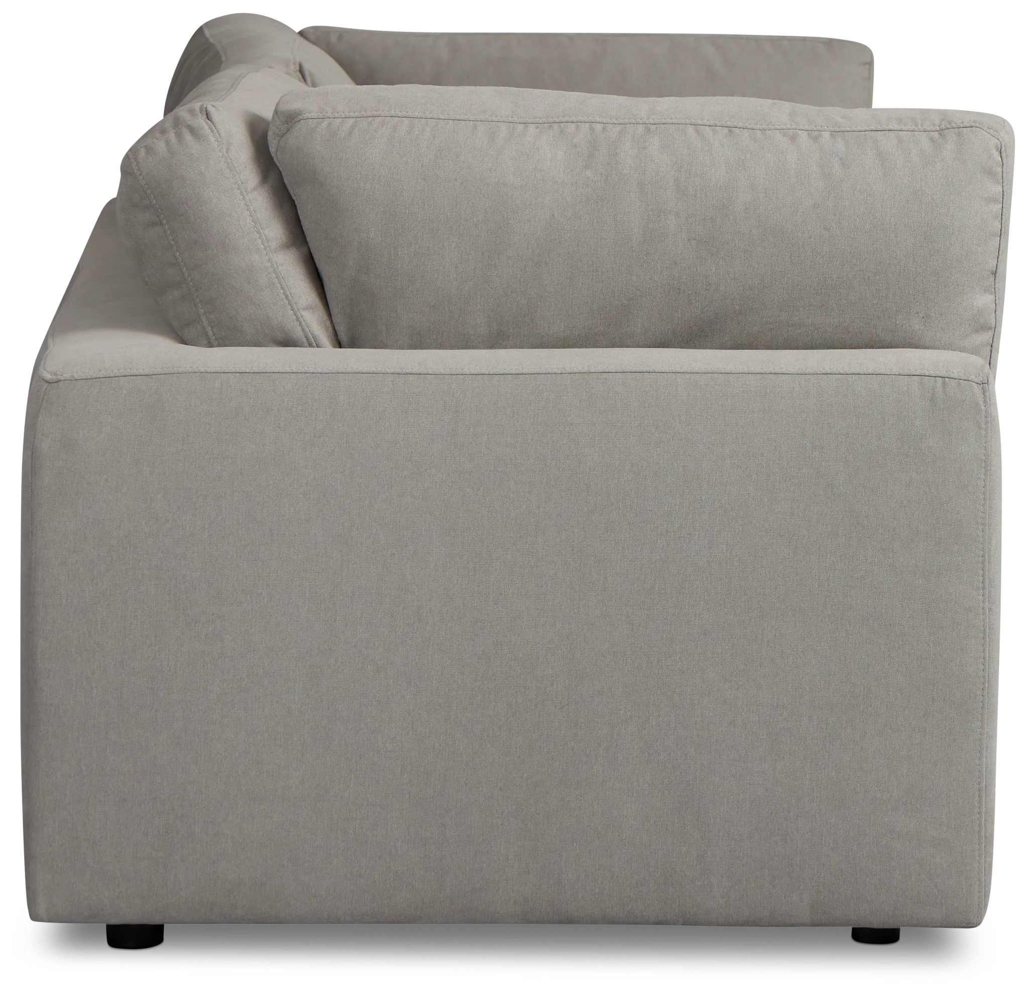 Grant Light Gray Fabric Sofa