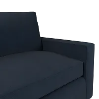 Siesta Revenue Dark Blue Fabric Innerspring Sleeper