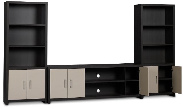 Pomona Gray Entertainment Wall