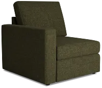 Citymod Green Fabric Left Chair