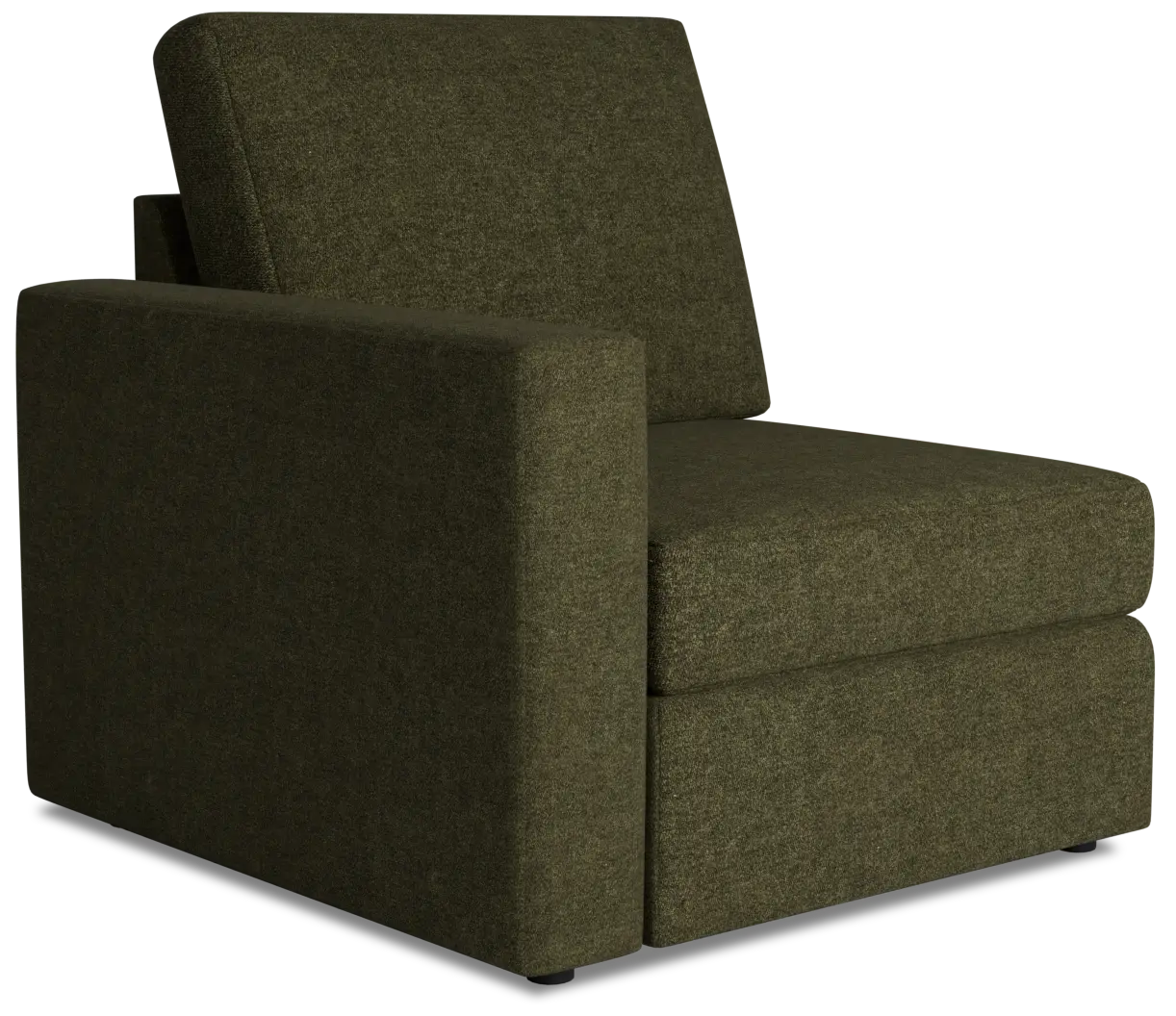 Citymod Green Fabric Left Chair Citymod Green Fabric Left Chair