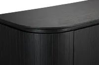 Nomad Black Round Buffet