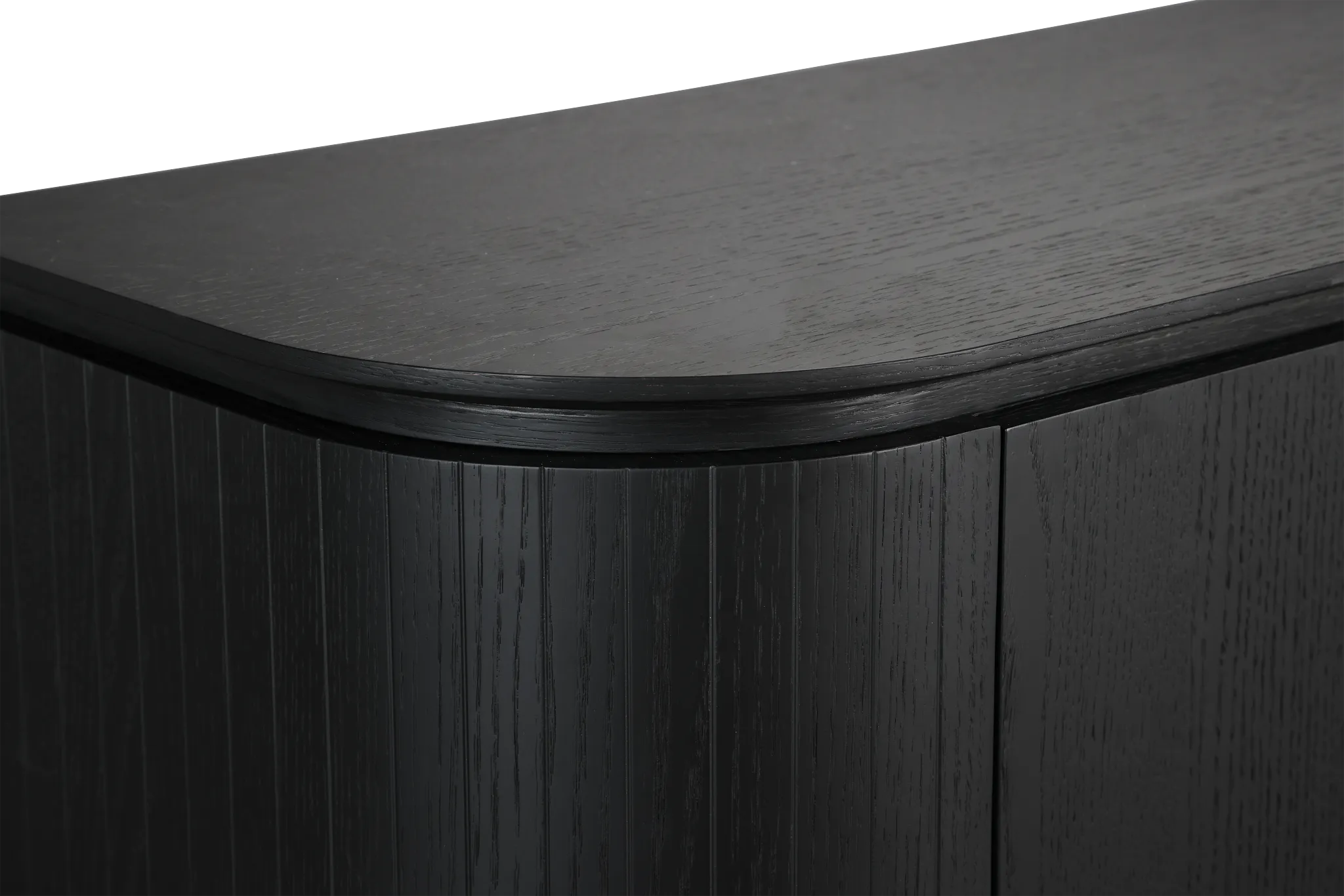 Nomad Black Round Buffet