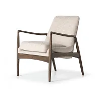Four Hands Abella Light Beige Fabric Accent Chair