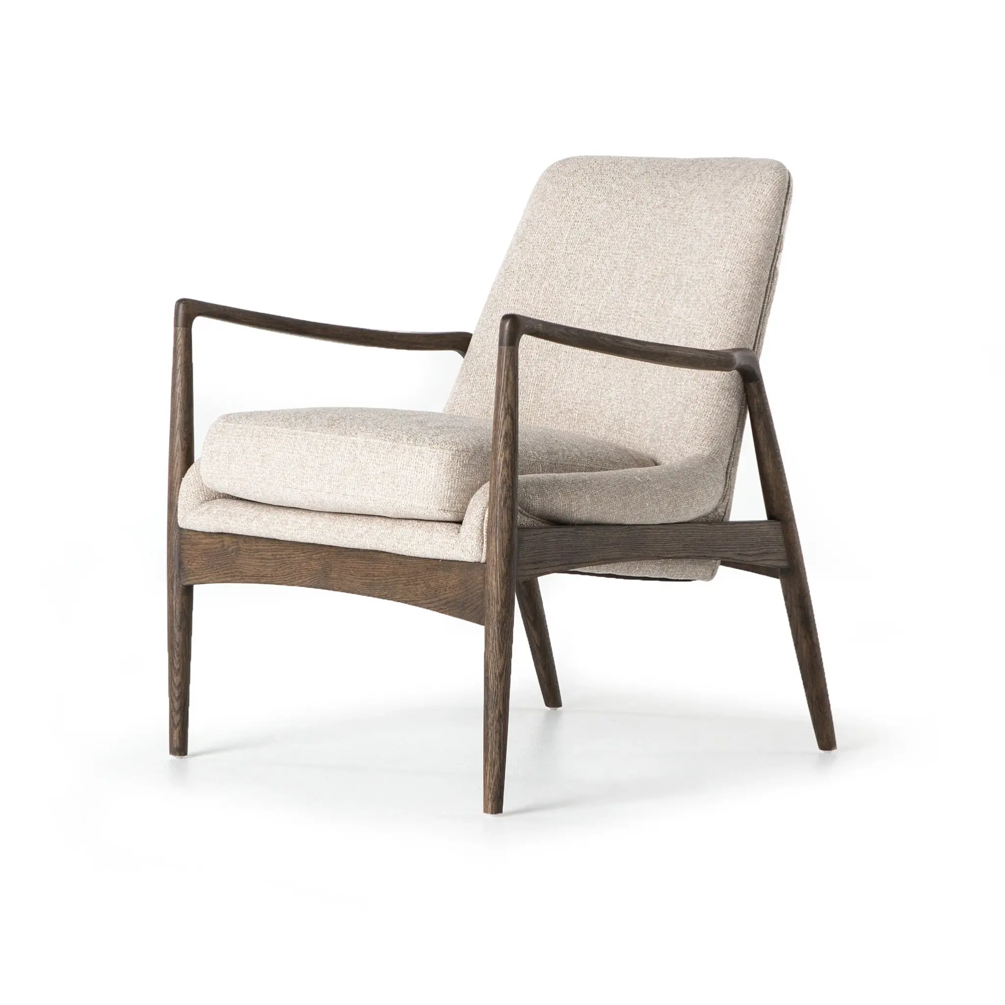 Four Hands Abella Light Beige Fabric Accent Chair Four Hands Abella Light Beige Fabric Accent Chair