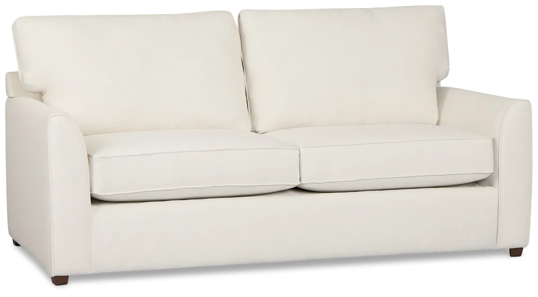 Tate Light Beige Fabric Cooling Memory Foam Sleeper