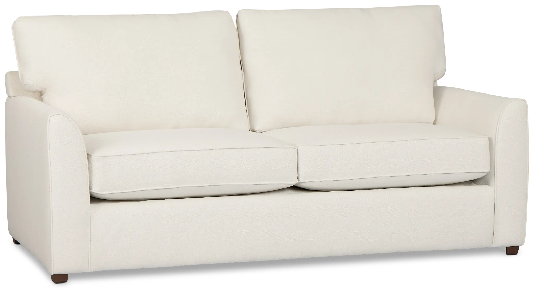Tate Light Beige Fabric Cooling Memory Foam Sleeper
