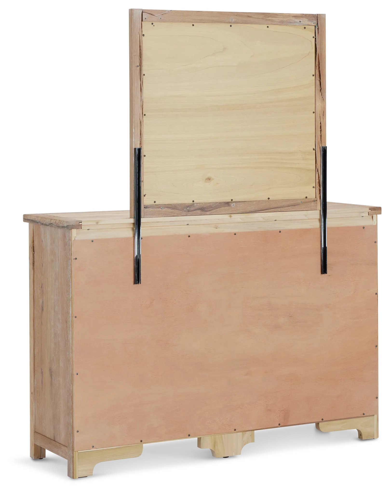 Salt Lake Light Tone Dresser & Mirror