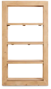 Diara Light Tone Bookcase