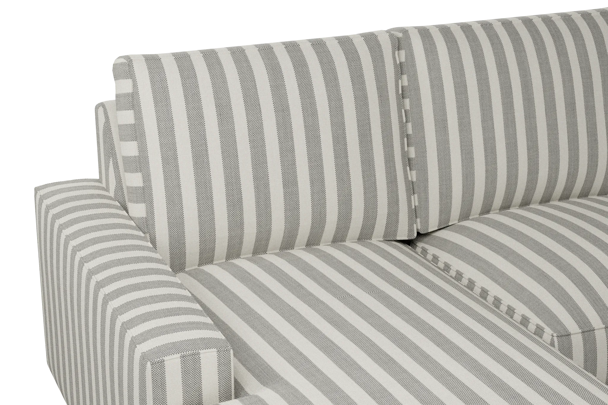 Edgewater Sea Lane Dark Gray Medium Left Chaise Sectional