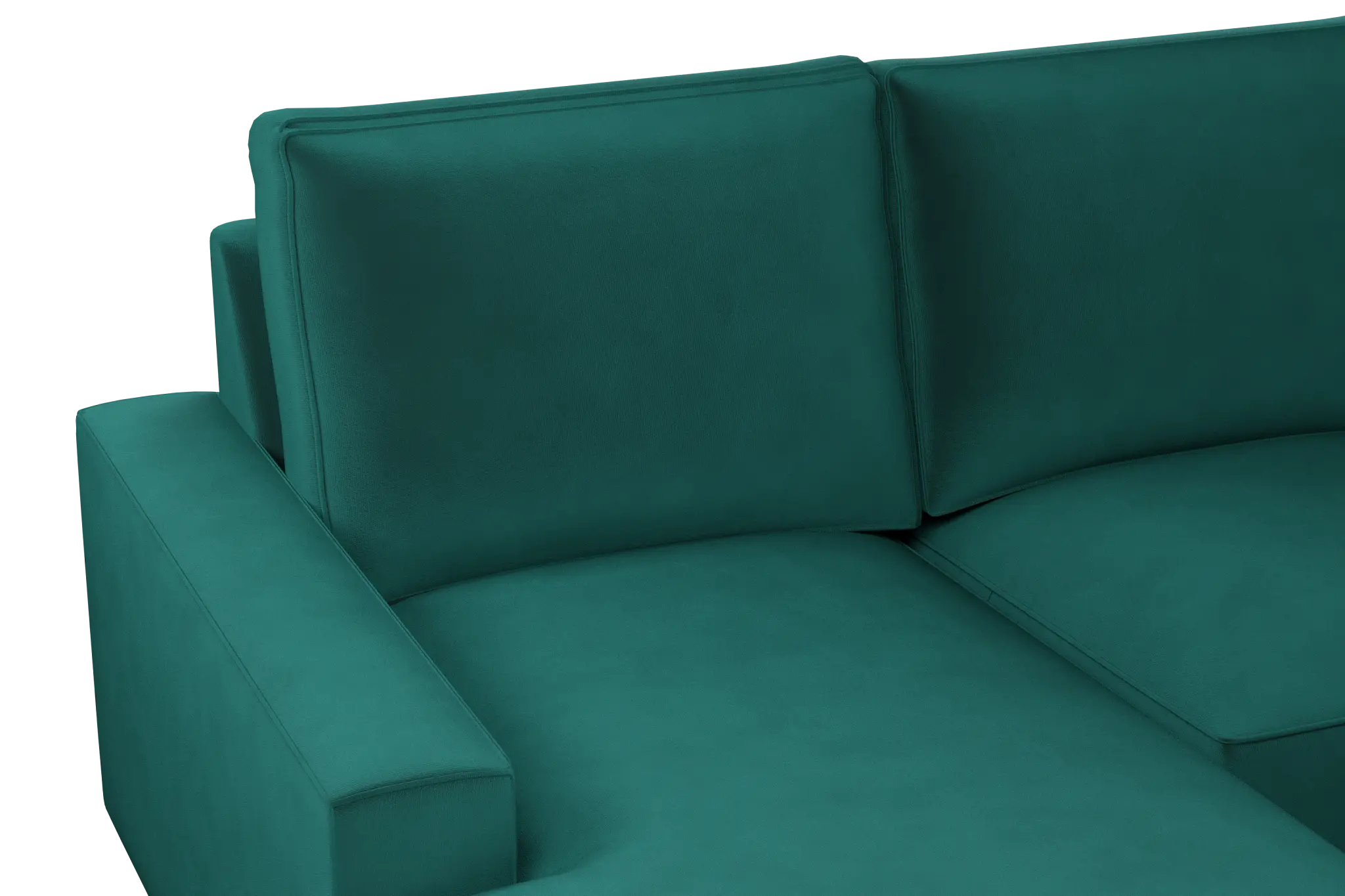 Edgewater Joya Green Medium Left Chaise Sectional Edgewater Joya Green Medium Left Chaise Sectional