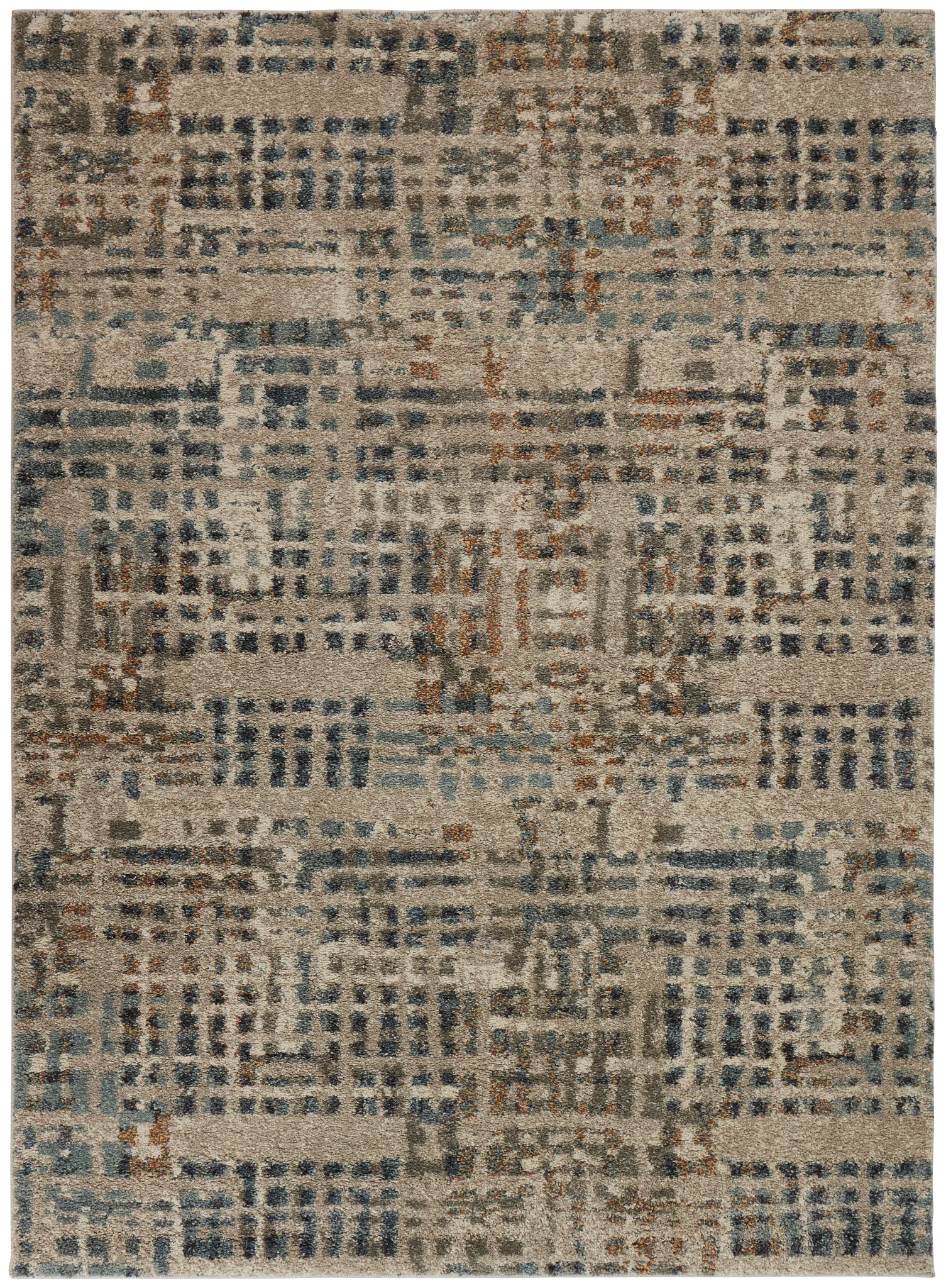 Calvin Beige 8x11 Area Rug