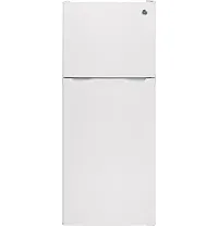 Ge 12 Series White Top Freezer Refrigerator