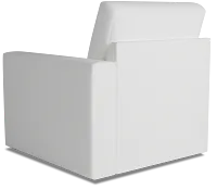 Citymod White Fabric Right Chair