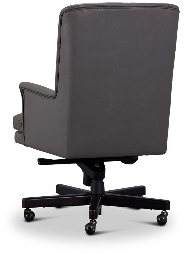 Zoe Gray Swivel Desk Chair