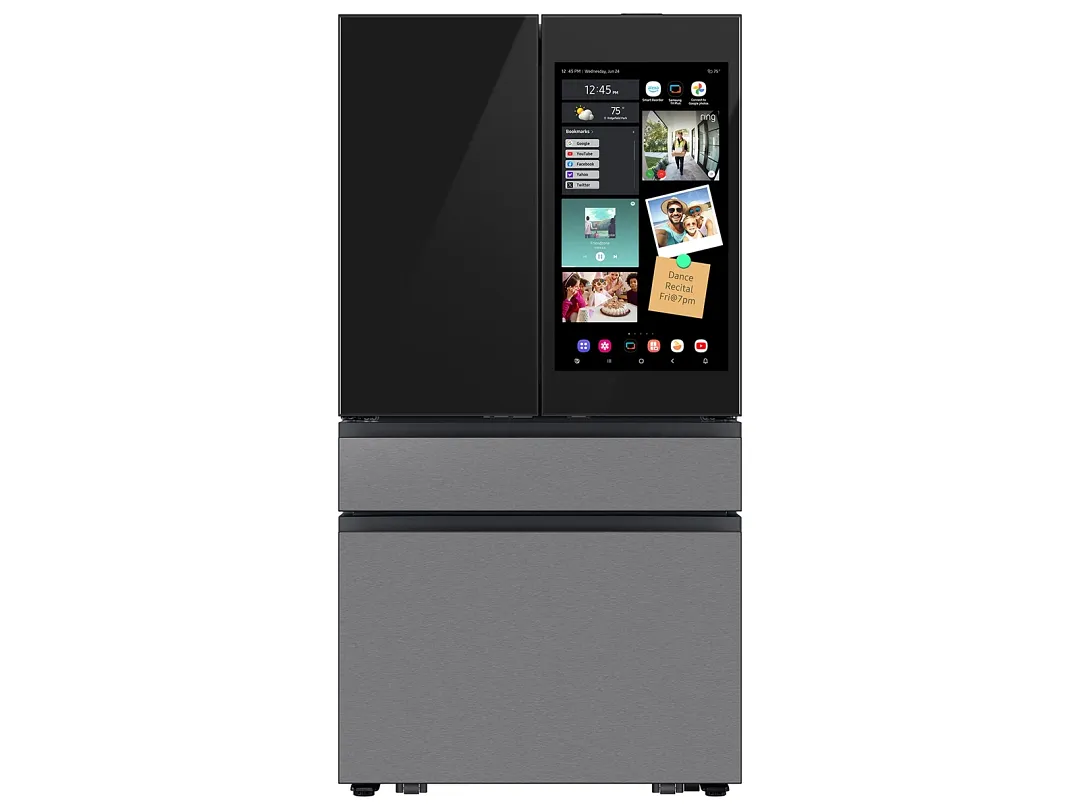 Samsung Bespoke Series Charcoal French Door Refrigerator