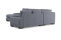 Edgewater Elevation Gray Medium Left Chaise Sectional