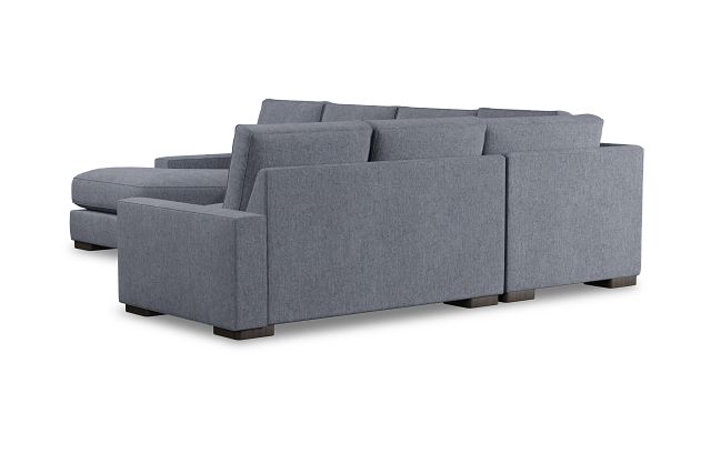 Edgewater Elevation Gray Medium Left Chaise Sectional