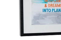 Plans Multicolored Framed Wall Art