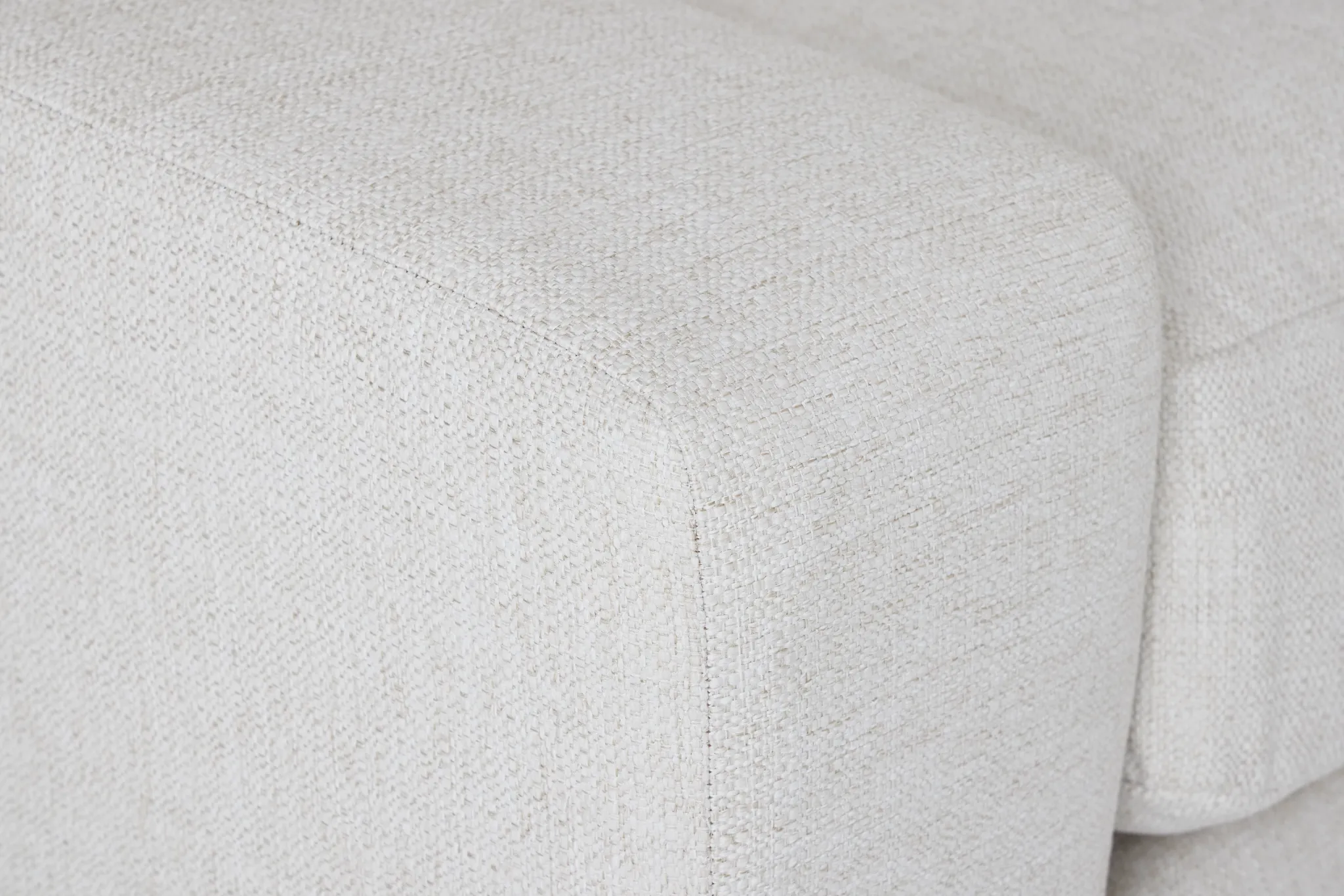 Veronica White Down Large Two-arm Sectional