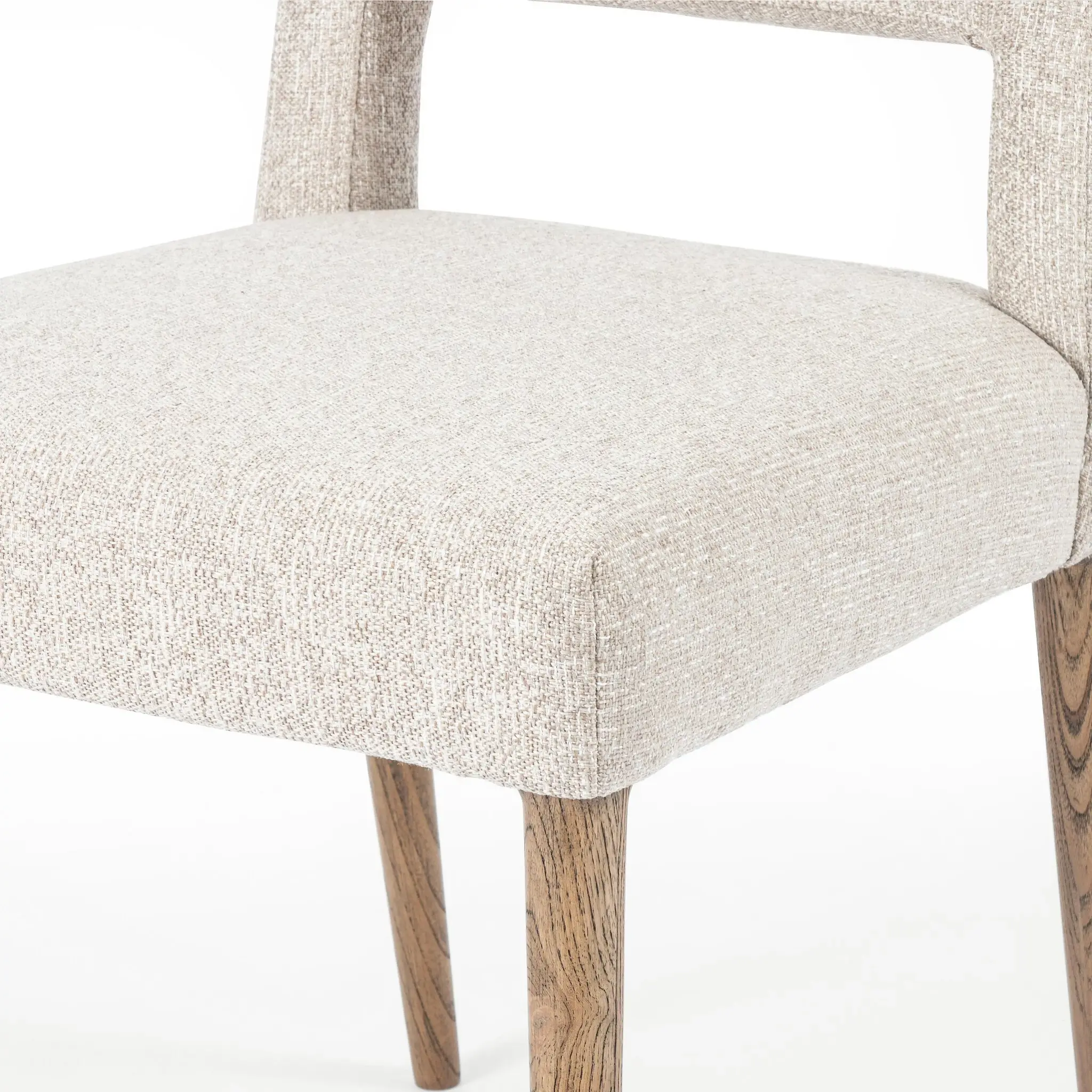 Jono Light Beige Upholstered Side Chair Jono Light Beige Upholstered Side Chair