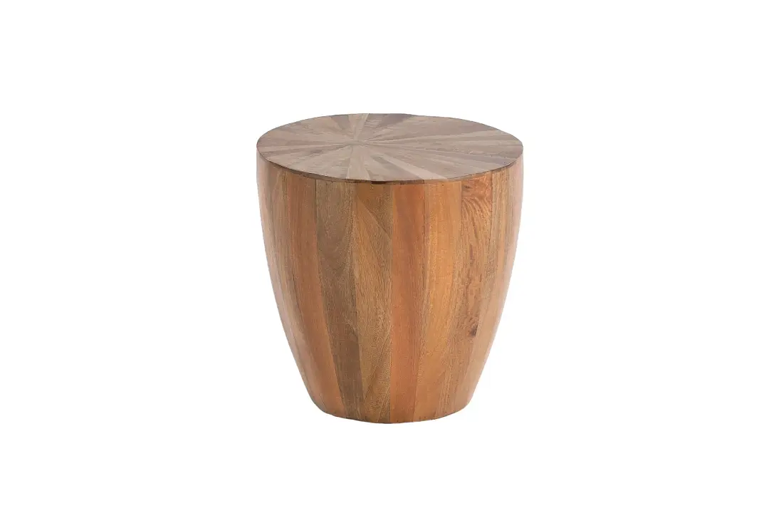 Hollis Mid Tone Round End Table Hollis Mid Tone Round End Table