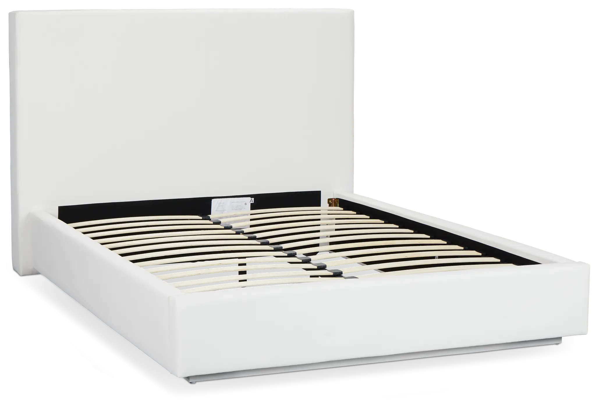 Haven White Uph Platform Bed Haven White Uph Platform Bed