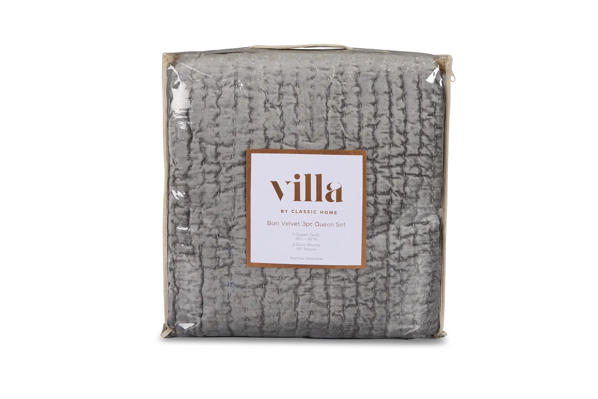 Barin Gray Coverlet Set Barin Gray Coverlet Set