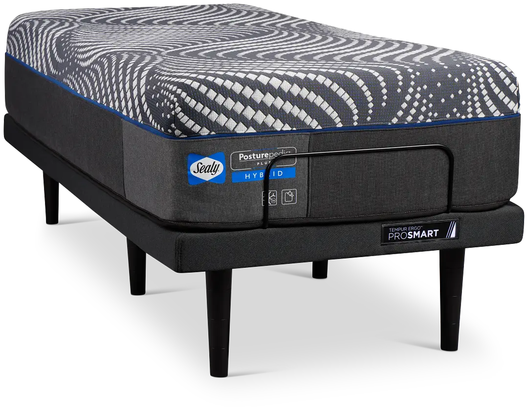 Sealy Posturepedic Plus High Point 14" Firm Ergo Prosmart Adjustable Mattress Set Sealy Posturepedic Plus High Point 14" Firm Ergo Prosmart Adjustable Mattress Set