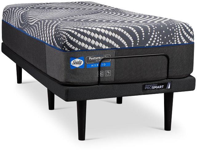 Sealy Posturepedic Plus High Point 14" Firm Ergo Prosmart Adjustable Mattress Set