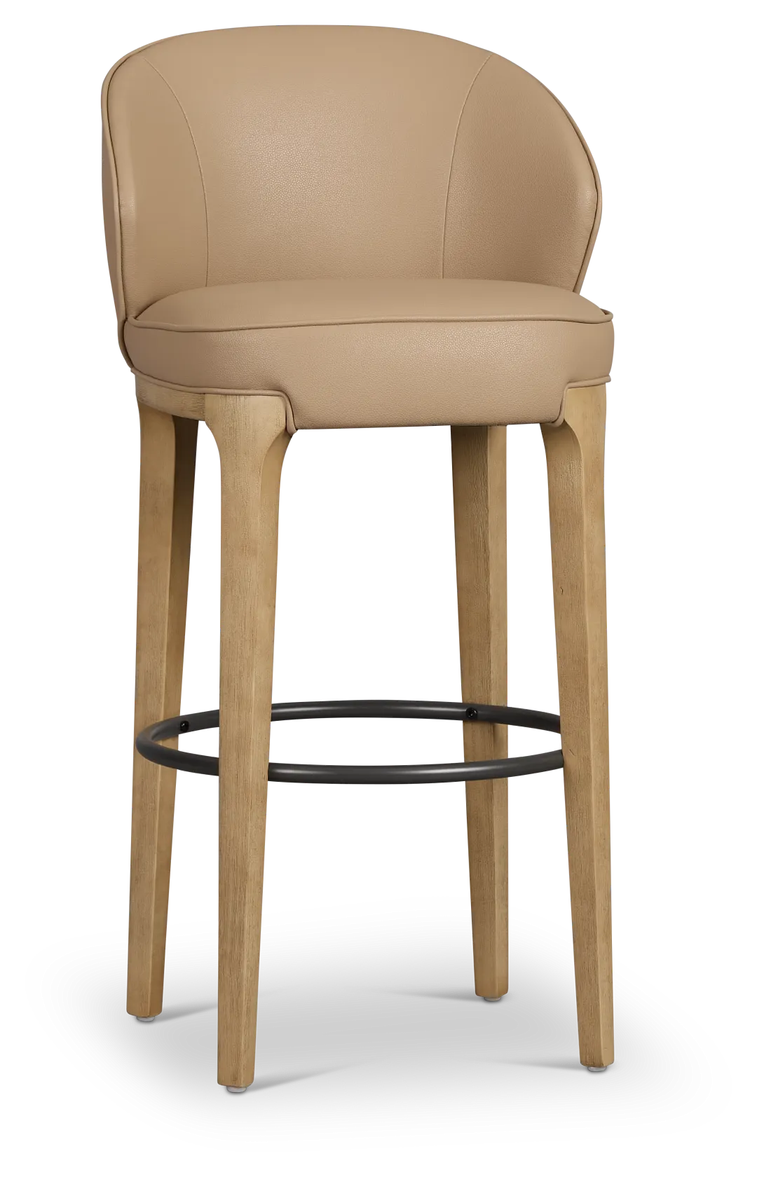 Libby Taupemicro 30" Upholstered Barstool