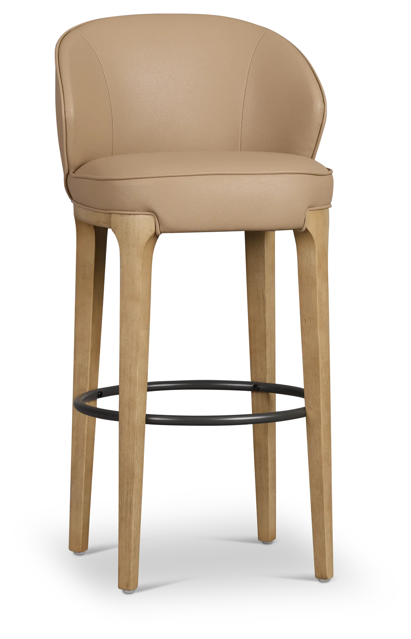 Libby Taupemicro 30" Upholstered Barstool