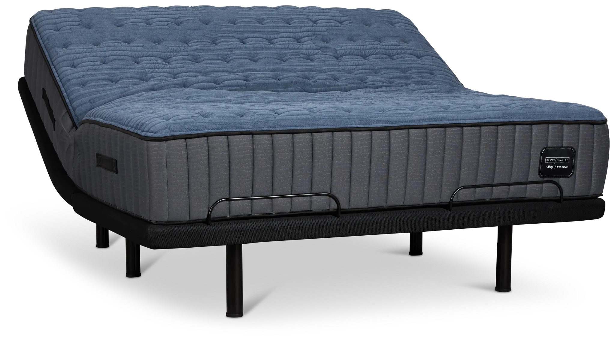 Kevin Charles By Sealy Reserve Lux Firm Plus Adjustable Mattress Set