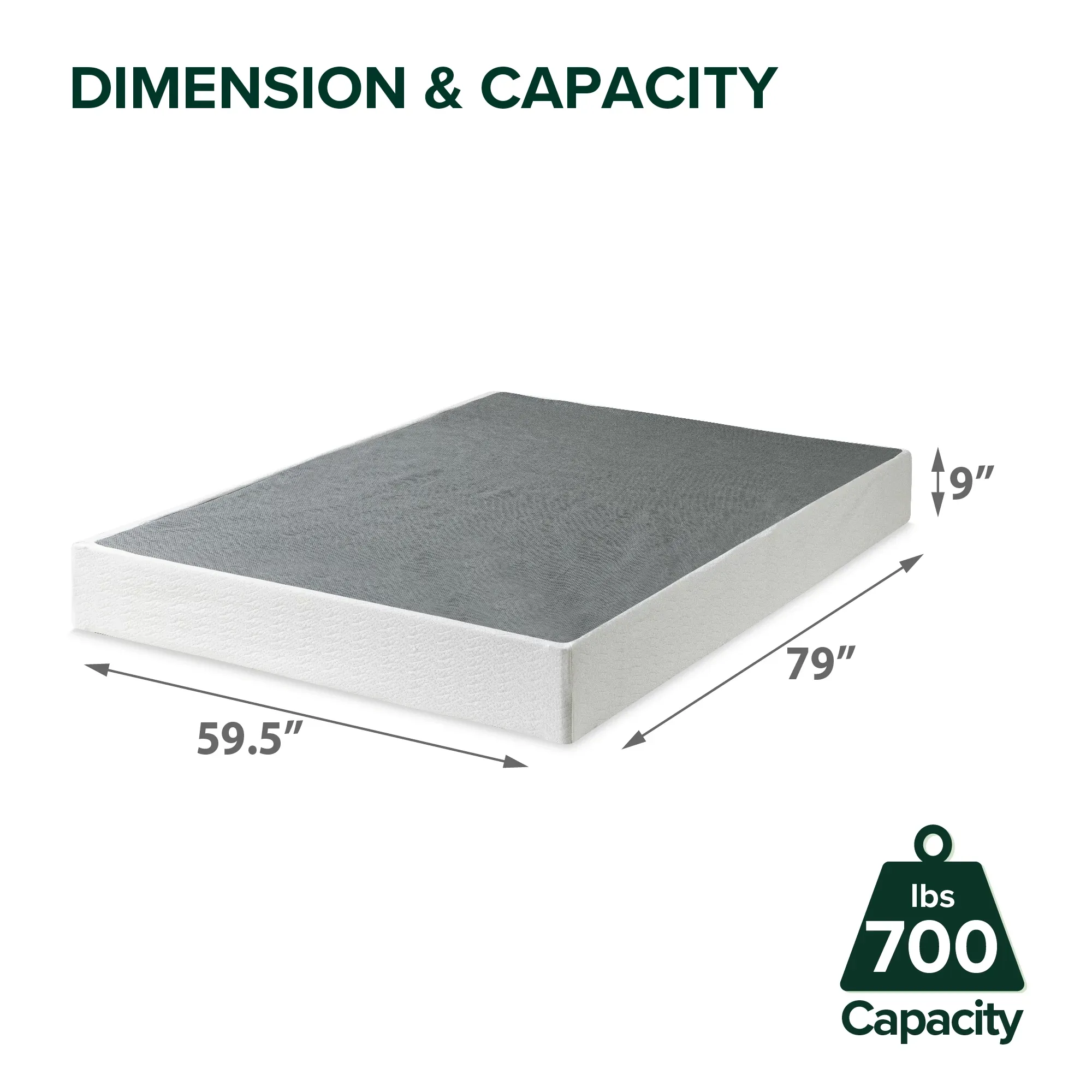 Zinus Smart 9" Boxspring