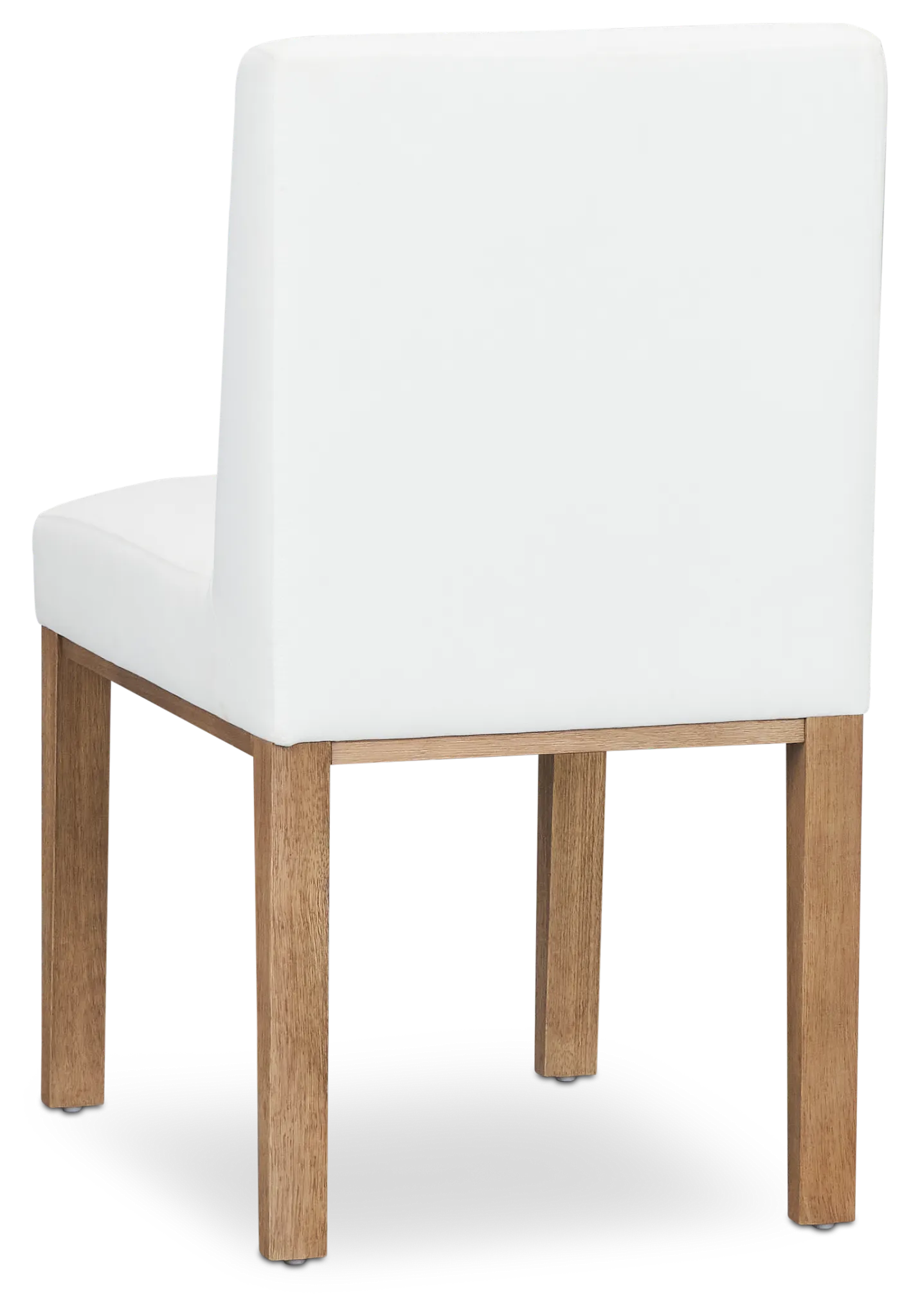 Haven White Upholstered Side Chair