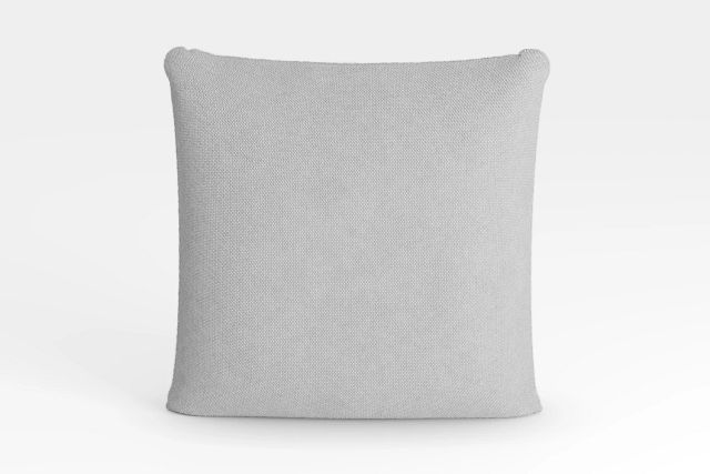Delray White 20" Accent Pillow