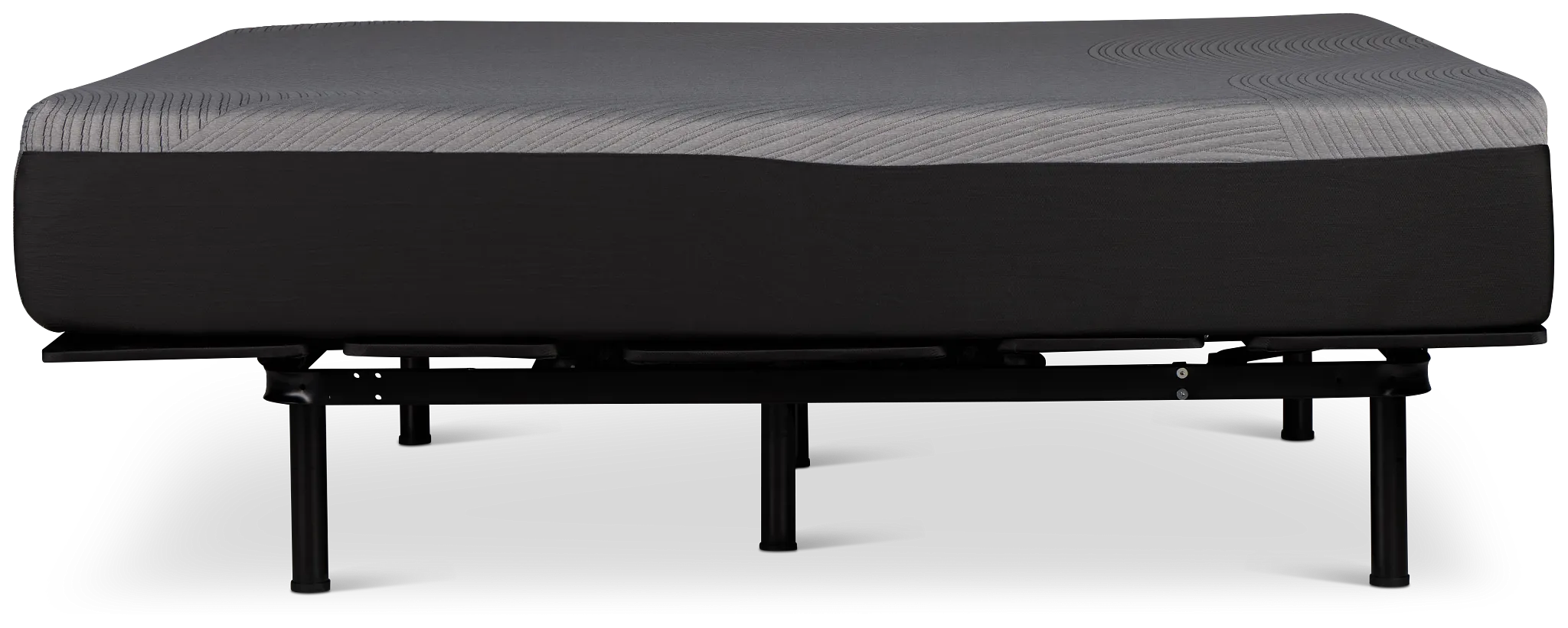 Zinus Endura 2.0 Cush Firm Slat Adjustable Mattress Set