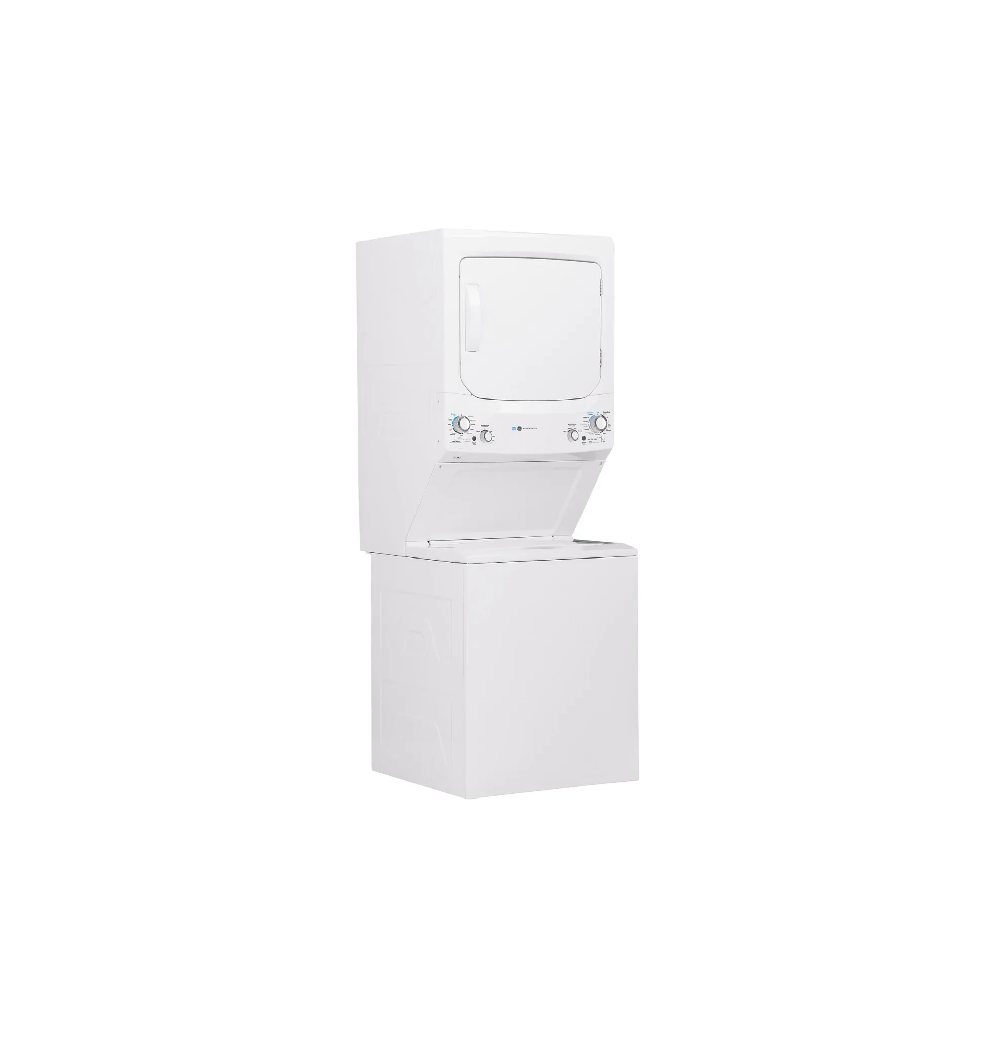 Ge 27 Series White Gas Laundry Center