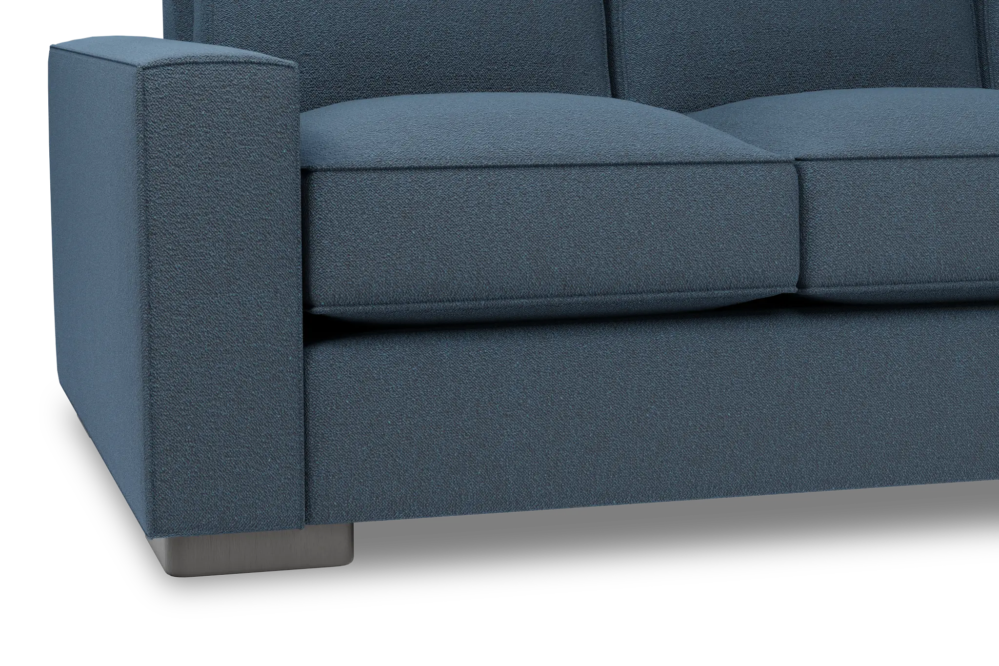 Edgewater Elite Blue 84" Sofa W/ 3 Cushions Edgewater Elite Blue 84" Sofa W/ 3 Cushions